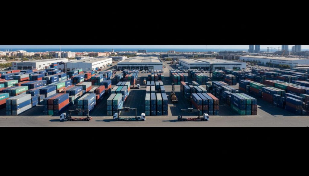 Depósito de contenedores BCL Box en Barcelona - Stock disponible